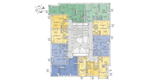 Продажа 3-комнатной квартиры 78,3 м², 23/29 этаж