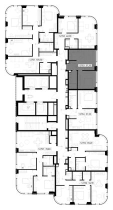 Продажа 1-комнатной квартиры 37,3 м², 27/30 этаж