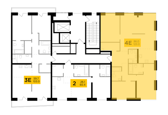 Продажа 4-комнатной квартиры 123,3 м², 15/15 этаж