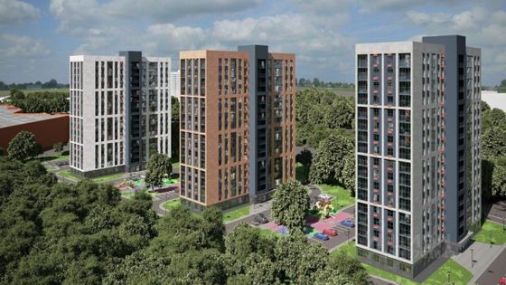 Продажа 1-комнатной квартиры 37,8 м², 16/17 этаж