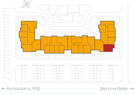 51,8 м², 2-комн. квартира, 3/8 этаж