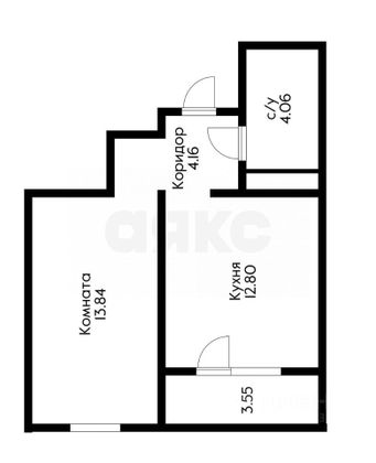 Продажа 1-комнатной квартиры 35,6 м², 4/25 этаж