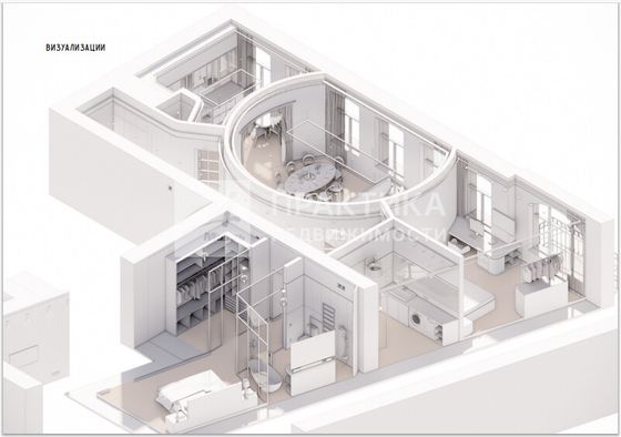 Продажа 3-комнатной квартиры 140 м², 4/6 этаж