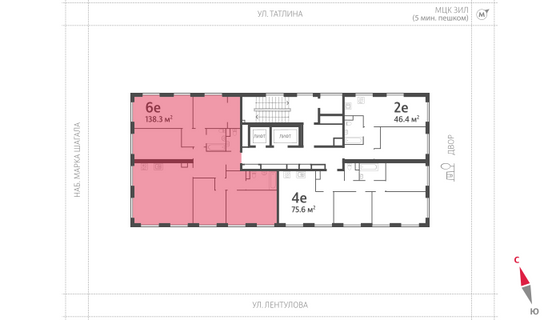 Продажа многокомнатной квартиры 138,4 м², 9/15 этаж