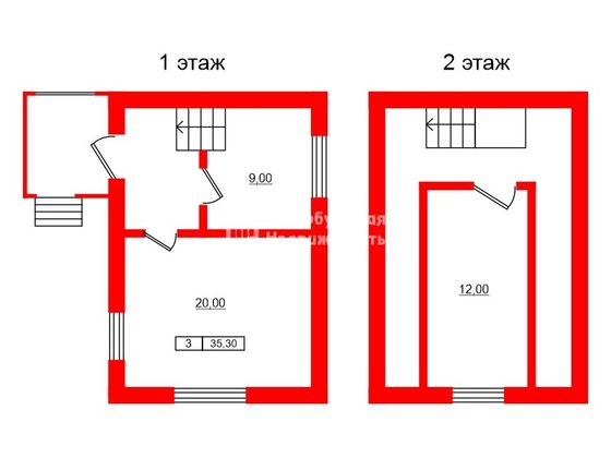 Продажа дома, 35,3 м²