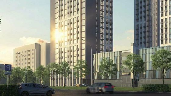 Продажа 1-комнатной квартиры 39,7 м², 4/25 этаж