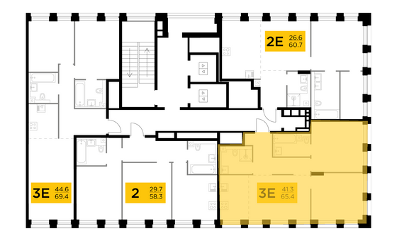 Продажа 3-комнатной квартиры 65,4 м², 7/10 этаж