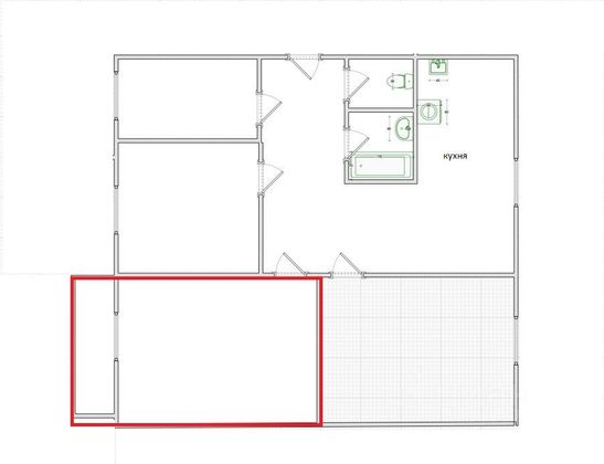 Продажа 1 комнаты, 16,4 м², 5/5 этаж