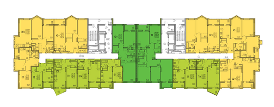 Продажа 2-комнатной квартиры 80,2 м², 15/17 этаж