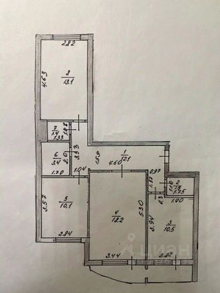 Продажа 3-комнатной квартиры 71 м², 2/10 этаж