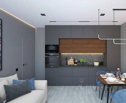 Аренда 2-комнатной квартиры 61 м², 20/22 этаж