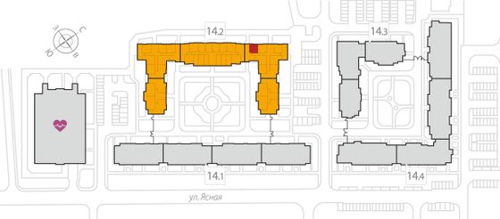 36 м², 1-комн. квартира, 8/8 этаж