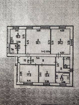 Продажа 4-комнатной квартиры 136,4 м², 1/8 этаж