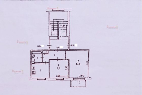 Продажа 2-комнатной квартиры 38 м², 5/5 этаж