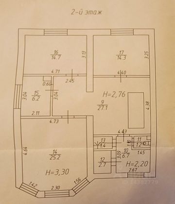 Продажа дома, 243 м², с участком 13,5 сотки