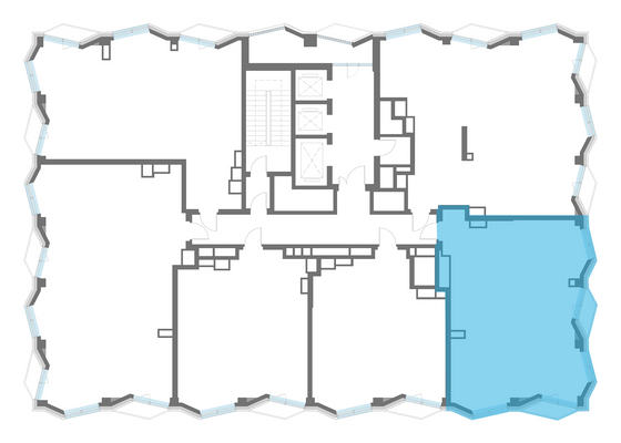 Продажа 3-комнатной квартиры 117,1 м², 5/14 этаж