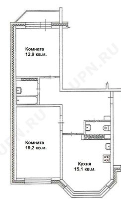 Продажа 2-комнатной квартиры 66 м², 9/10 этаж