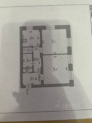 Продажа 2-комнатной квартиры 59 м², 1/3 этаж