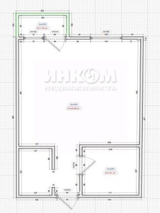 Продажа 1-комнатной квартиры 36,2 м², 1/3 этаж