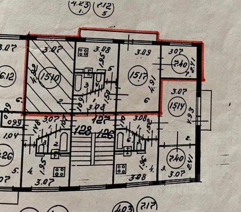 Продажа 1 комнаты, 15,1 м², 3/5 этаж