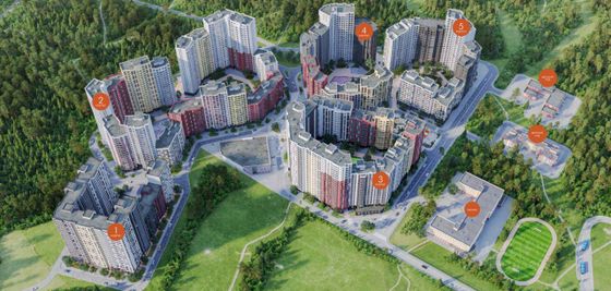 Продажа 1-комнатной квартиры 39,3 м², 15/22 этаж