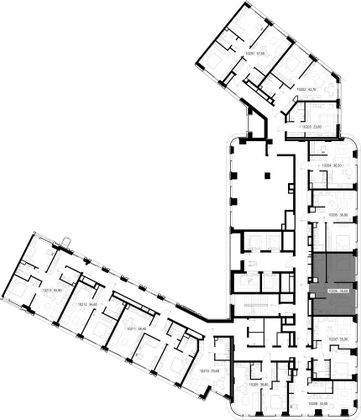Продажа 1-комнатной квартиры 36,6 м², 2/30 этаж