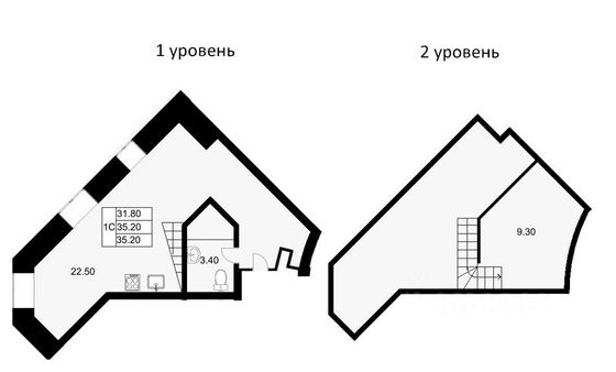 Продажа квартиры-студии 35,2 м², 4/4 этаж