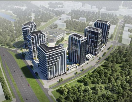 Продажа 1-комнатной квартиры 44,5 м², 7/23 этаж