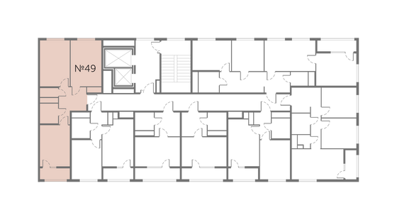 Продажа 2-комнатной квартиры 56,2 м², 8/10 этаж