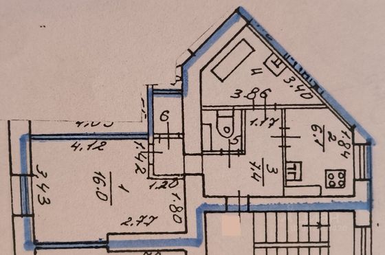 Продажа 1-комнатной квартиры 37 м², 4/5 этаж