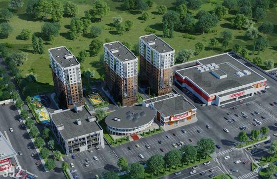 Продажа 1-комнатной квартиры 44,7 м², 15/15 этаж