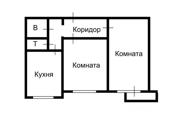 Продажа 2-комнатной квартиры 53,9 м², 7/16 этаж