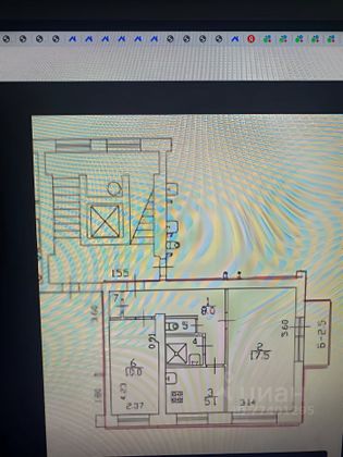 Продажа 2-комнатной квартиры 44,3 м², 8/9 этаж