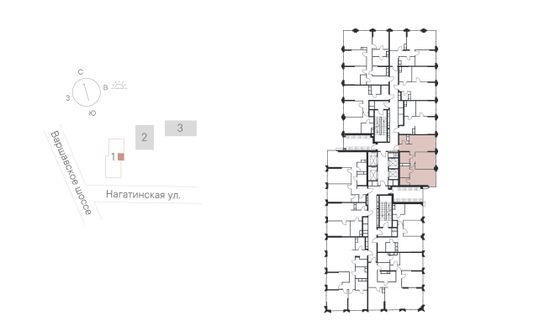 Продажа 2-комнатной квартиры 69,2 м², 24/28 этаж