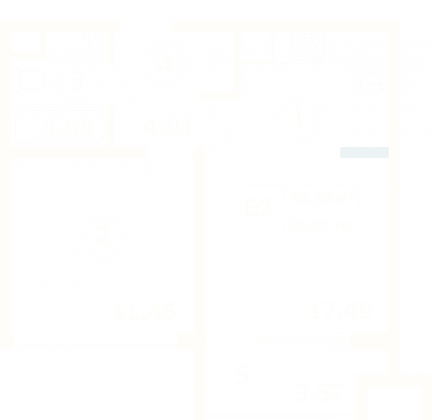 Продажа 1-комнатной квартиры 39,9 м², 9/9 этаж