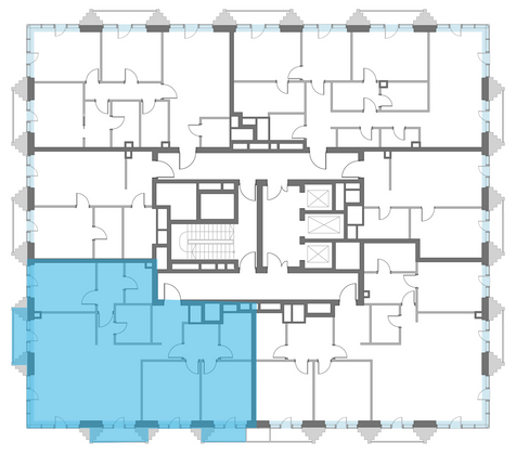 Продажа 3-комнатной квартиры 126 м², 4/14 этаж