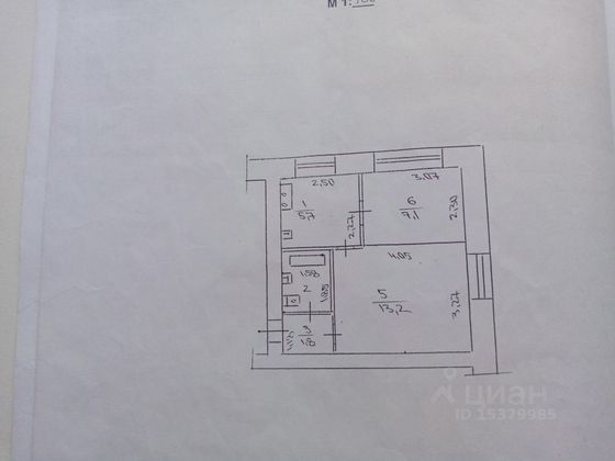 Продажа 2-комнатной квартиры 31 м², 1/5 этаж