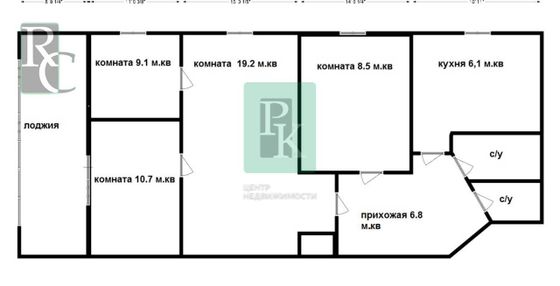 Продажа 4-комнатной квартиры 67 м², 3/5 этаж