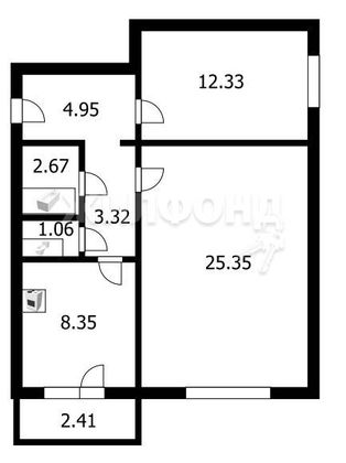 Продажа 2-комнатной квартиры 59 м², 10/10 этаж