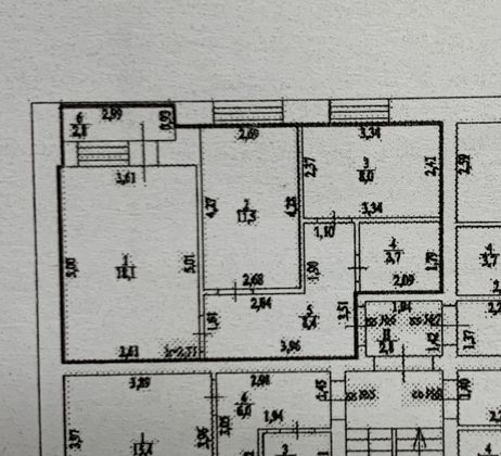 Продажа 2-комнатной квартиры 49,7 м², 2/3 этаж