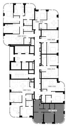 Продажа 2-комнатной квартиры 55,6 м², 9/30 этаж