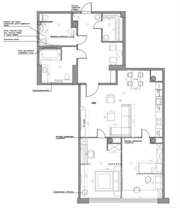 Продажа 3-комнатной квартиры 118,4 м², 2/10 этаж