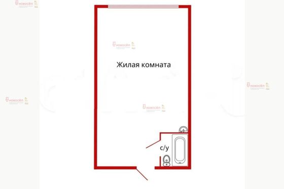 Продажа квартиры-студии 18,2 м², 3/5 этаж