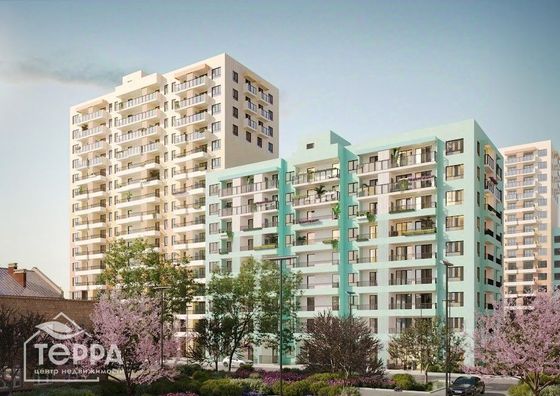 Продажа 2-комнатной квартиры 51,7 м², 3/16 этаж