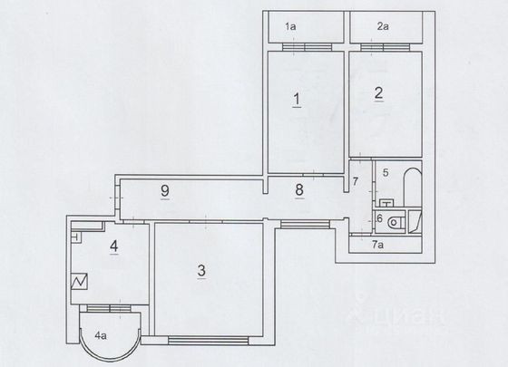 Продажа 3-комнатной квартиры 79 м², 10/14 этаж