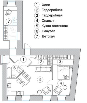 Продажа 3-комнатной квартиры 60,2 м², 2/5 этаж
