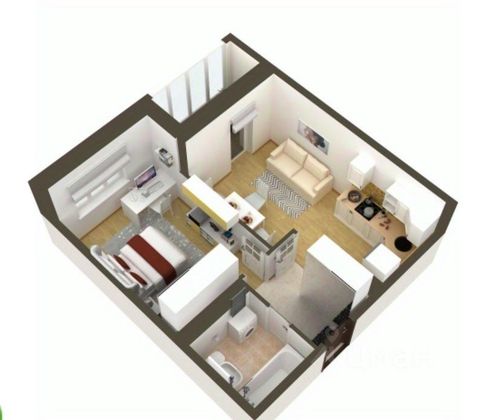 Продажа 2-комнатной квартиры 54 м², 5/18 этаж