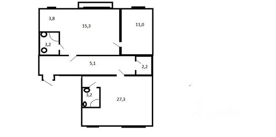 Продажа 4-комнатной квартиры 71,1 м², 5/5 этаж