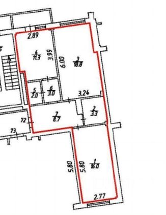 Продажа 2-комнатной квартиры 63 м², 5/11 этаж