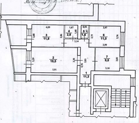 Продажа 3-комнатной квартиры 67,5 м², 9/10 этаж